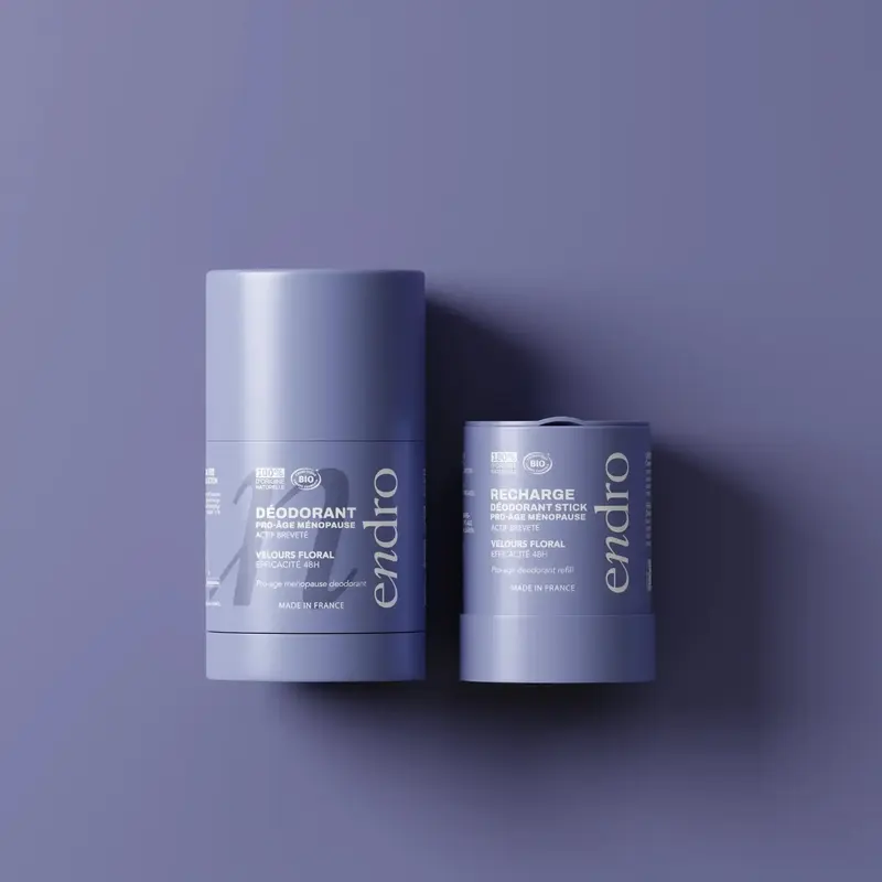 Duo déodorant stick & recharge 48H - Pro-âge ménopause