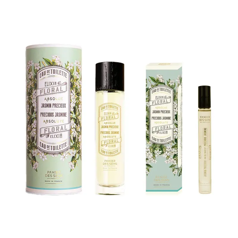 Duo Eau de toilette 50ml et Roll-on 10ml - Jasmin Précieux