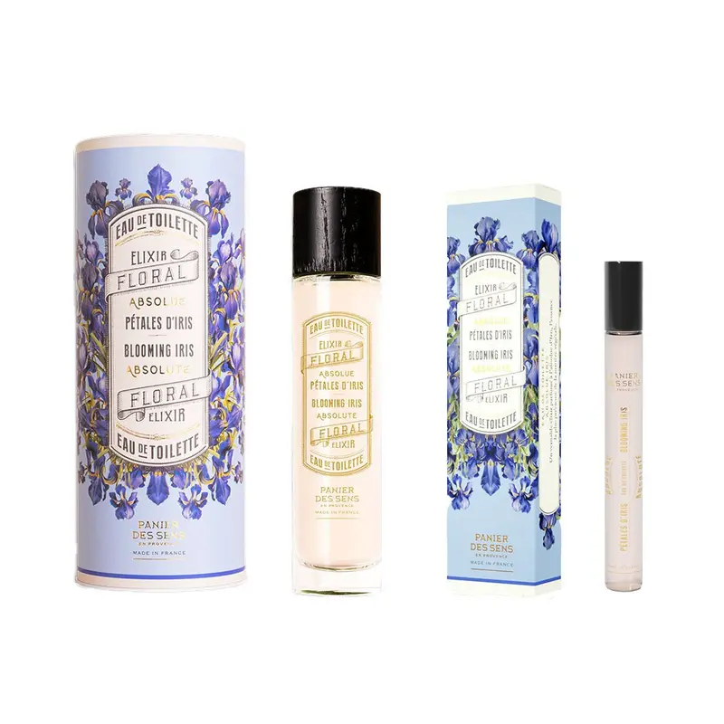 Duo Eau de toilette 50ml et Roll-on 10ml - Pétales d'Iris