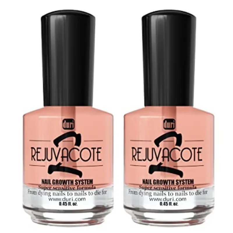 Duri Rejuvacote 2 – Base et Couche de Finition Fortifiantes (Pack de 2)
