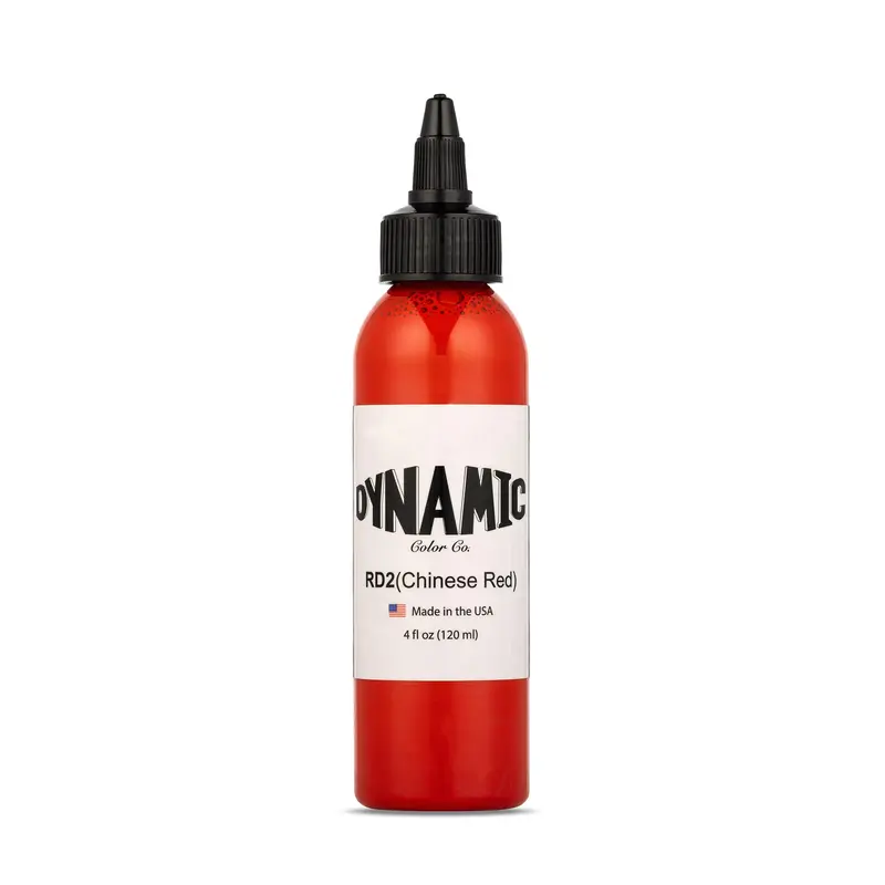 Dynamic Color Co - Encre de tatouage rouge chinois (4 oz)