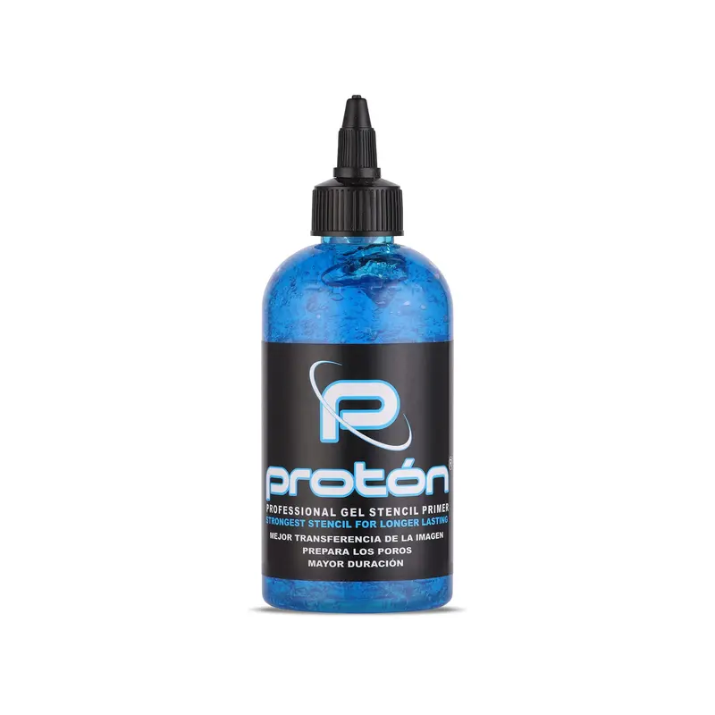 Dynamic Color Co – Gel Primaire de Pochoir Proton Bleu 8oz | Adhérence Durable et Sécurité Peau