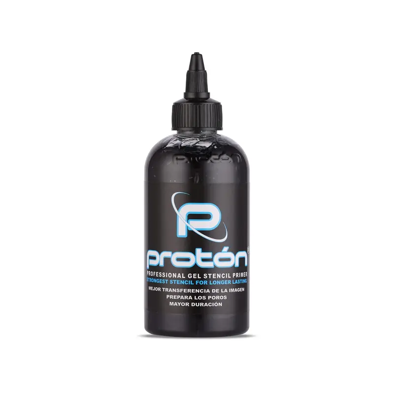 Dynamic Color Co – Gel Primaire de Pochoir Proton pour Tatouage — Noir, 8 onces