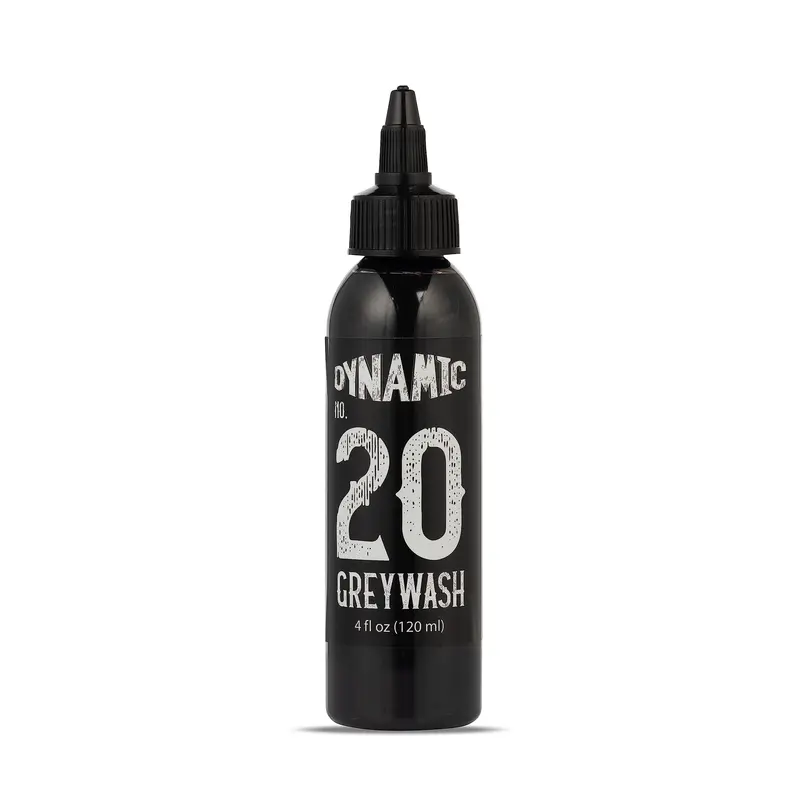 Dynamic Ink Greywash #20 – Encre de tatouage professionnelle 4 oz | Dynamic Color Co