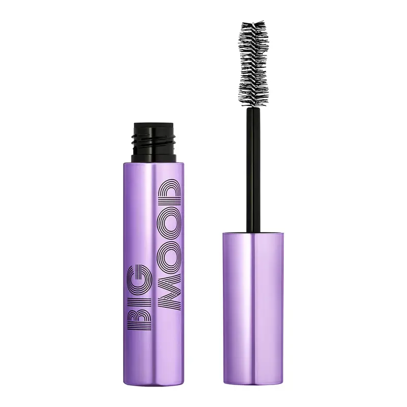 e.l.f. Big Mood Mascara – Cils volumineux et liftés, tenue longue durée, cire de jojoba, noir profond