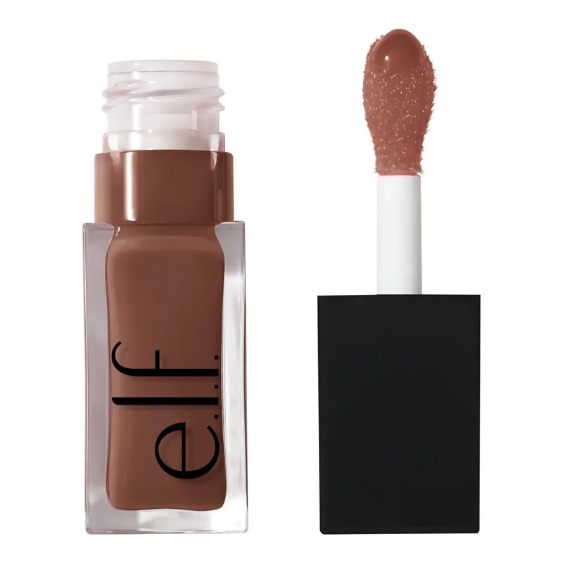 e.l.f. Glow Reviver Lip Oil – Huile teintée hydratante pour lèvres, vegan & cruelty-free, Honey Talks