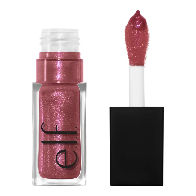 e.l.f. Huile à lèvres revitalisante – Hydratation, brillance et couleur légère – Vin Divin
