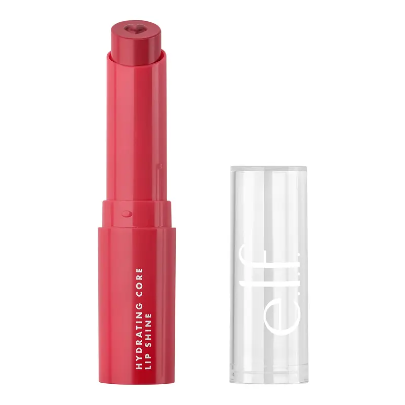 e.l.f. Hydrating Core Lip Shine – balm lèvres hydratant avec cœur et teinte légère (vegan & cruelty-free)