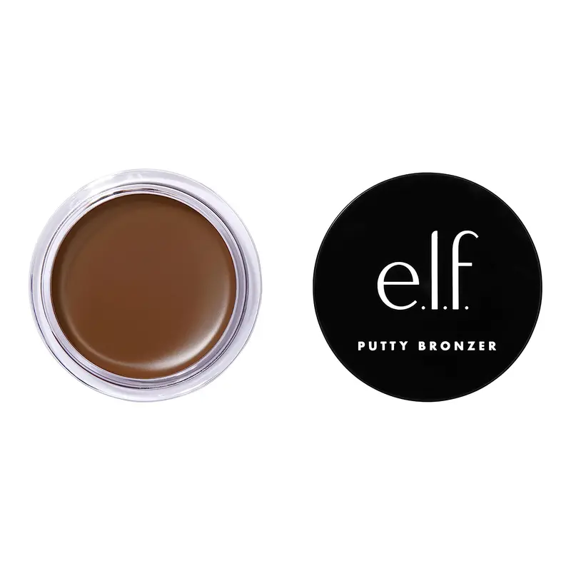 e.l.f. Putty Bronzer – bronzage naturel crème-poudre, pigment élevé, huile d’argan et vitamine E