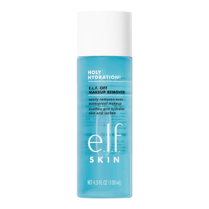 e.l.f. SKIN Holy Hydration Off - Démaquillant Liquide Doux pour Yeux, Lèvres et Visage | Vegan & Cruelty-Free