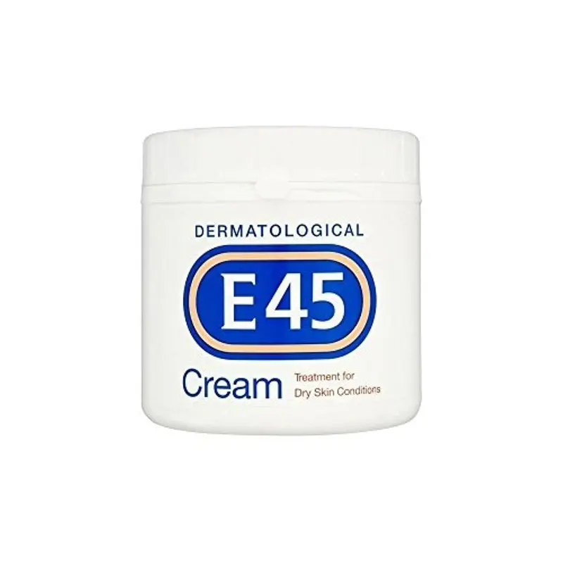 E45 Crème Dermatologique pour Peaux Sèches – Pack de 2 × 350 g