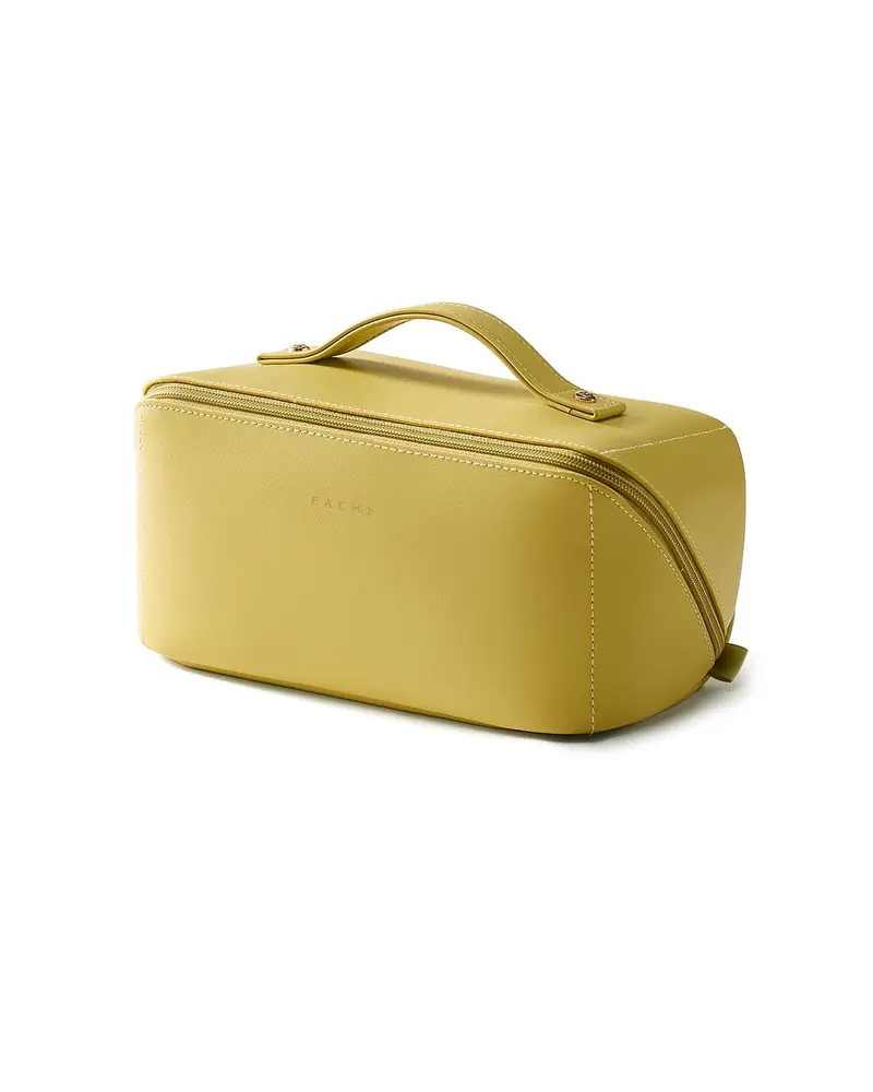 EACHY – Trousse de Maquillage de Voyage Grande Capacité, Sacoche de Toilette avec Diviseur et Poignée