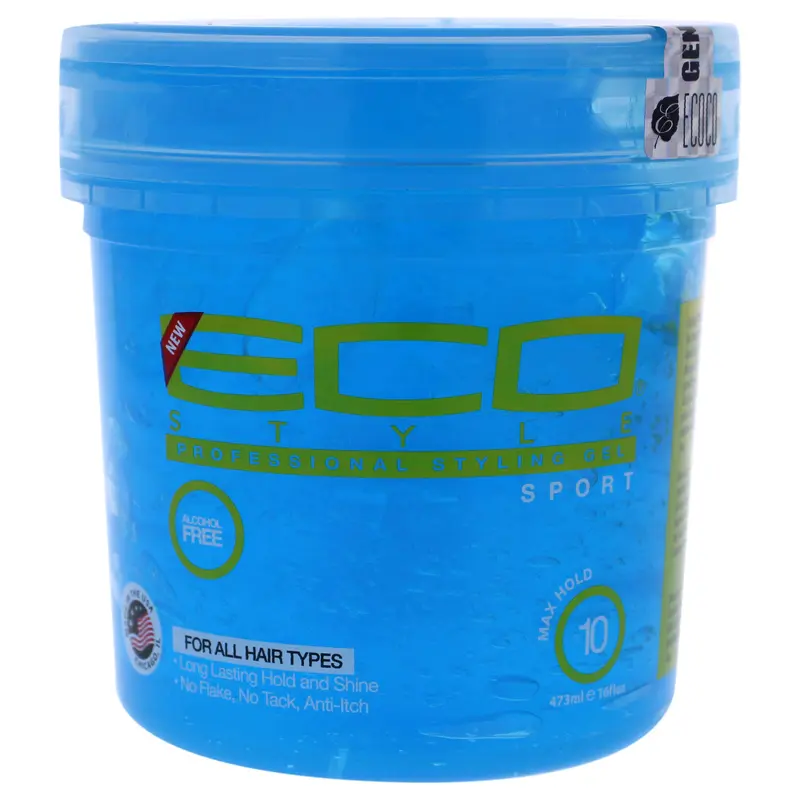Eco Style Nvey Eco Styling Gel – Sport, Protection Couleur, 16 oz