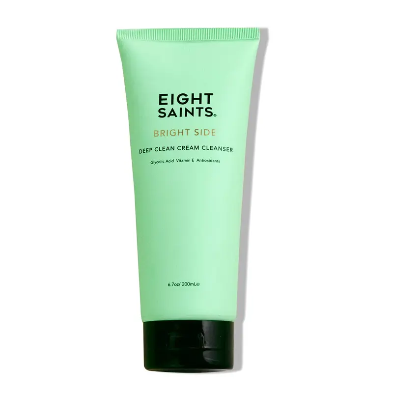 Eight Saints Bright Side — Crème Nettoyante Visage Hydratante Sans Mousse, 6,7 oz (200 ml)