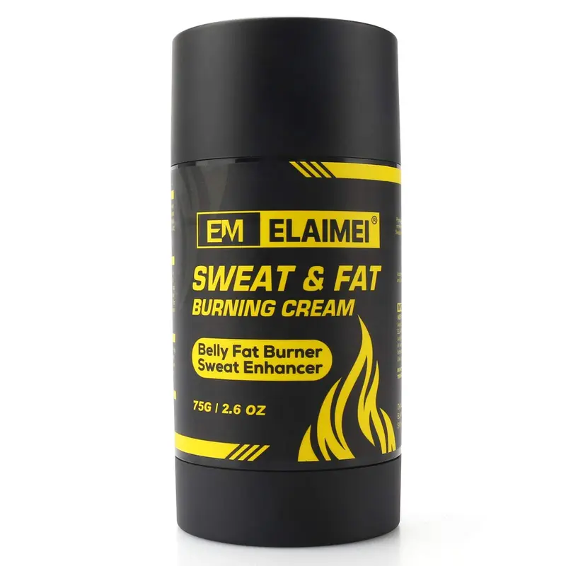 Elaimei Crème Brûle-Graisse pour Entraînement – Gel Chaud pour Ventre, Raffermissant et Anti-Cellulite