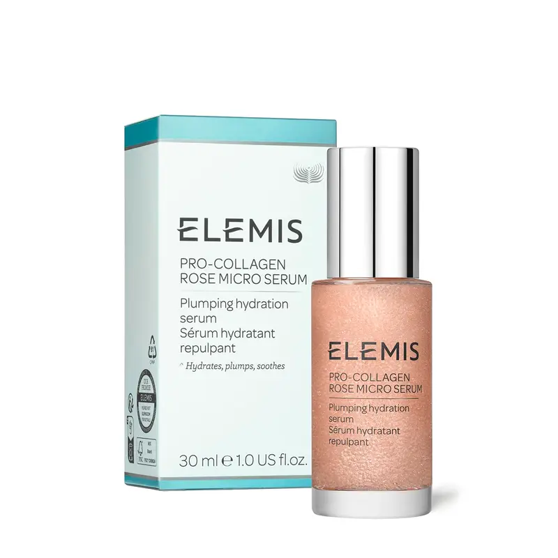 ELEMIS Pro-Collagen Rose Micro Serum – Sérum hydratant léger qui repulpe et apaise