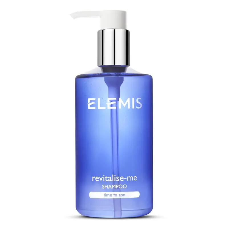 ELEMIS Revitalize-Me Shampoing Basilic & Thym – 300 ml, Nettoyage Doux et Brillance
