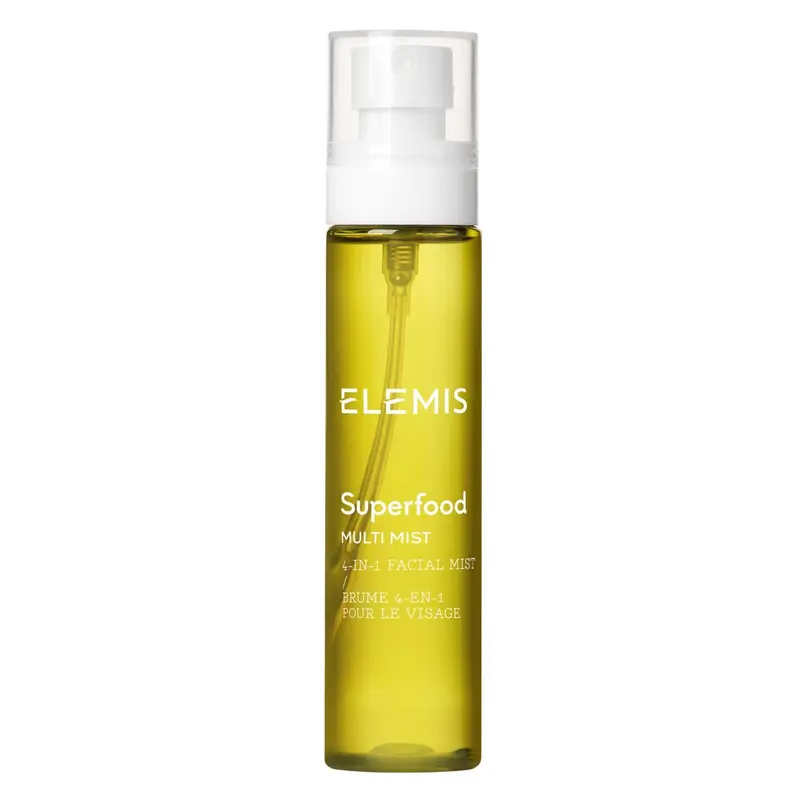 ELEMIS Superfood Multi Mist – Brume 4-en-1 pour le visage, primante, tonifiante et fixatrice, 97 ml