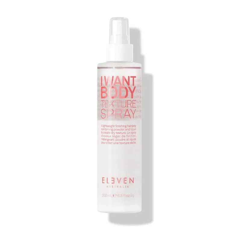 ELEVEN AUSTRALIA I Want Body Texture Spray – Spray volumisant pour cheveux fins à moyens, fini mat et texture sèche – 200 ml