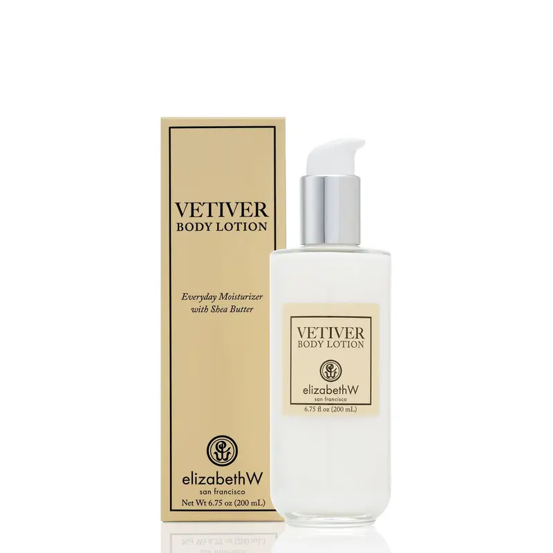 Elizabeth W Lait Corporel Vetiver – 200 g