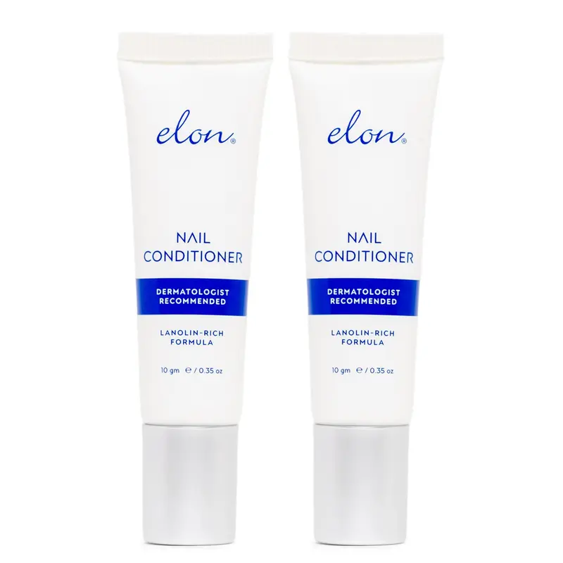 Elon Soin Ongles à la Lanoline – Renforce les Ongles et Protège les Cuticules (Tube 10 g, Lot de 2)