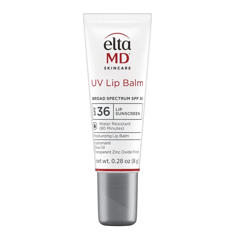 EltaMD Baume Lèvres SPF30+ – Protection Solaire Transparent au Zinc, Tube 0,28 oz