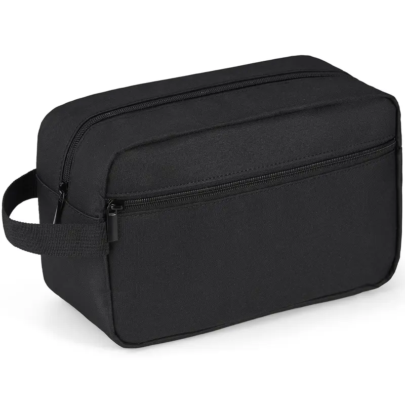 Elviros Trousse de Toilette de Voyage – Léger, Crochet, Grand, Noir