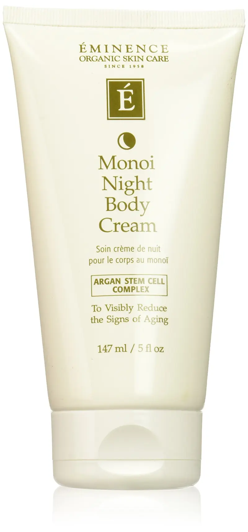 Eminence Monoi Crème Nuit Correctrice Anti-Âge pour le Corps – 150 ml