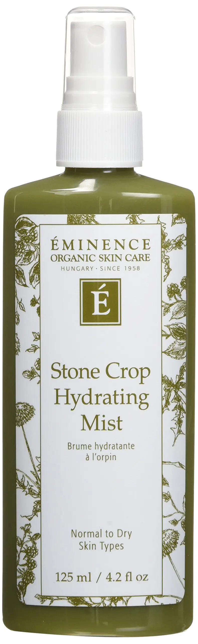 Eminence Stone Crop Brume Hydratante — Spray léger sans alcool, fini lumineux (4,2 oz)