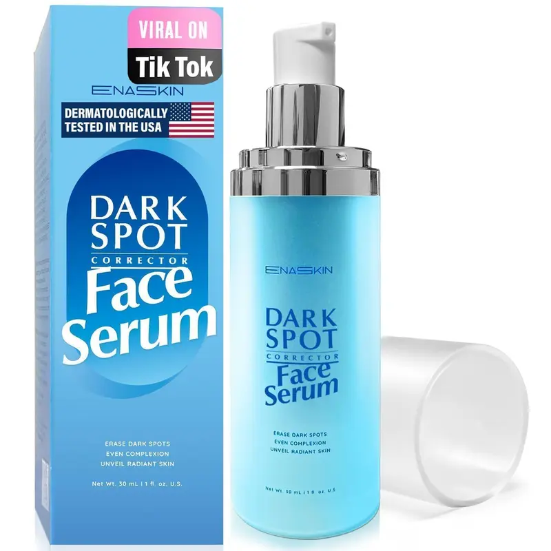 EnaSkin Sérum Correcteur de Taches Visage – Taches pigmentaires, Mélasma et Taches Solaires (30 ml)