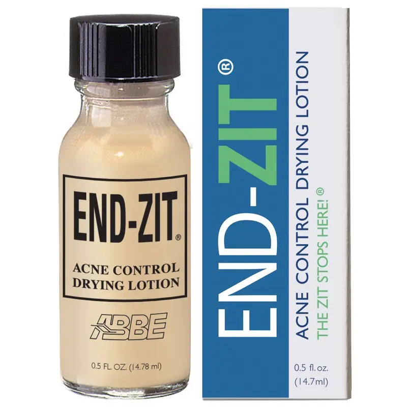 End-zit – Traitement ciblé anti-imperfections à action rapide et lotion séchante – Teinte claire/moyenne – 0,5 oz
