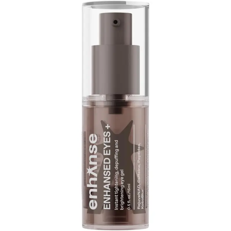ENHANSE Gel Yeux Homme – Caféine, Peptides, RejuveNAD, Raffermissant 0,5 oz
