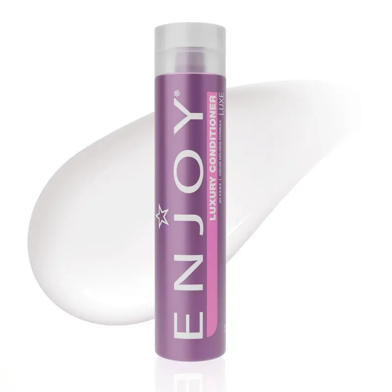 Enjoy Luxury Conditioner – Hydratant, Lissant et Sans Sulfates pour Cheveux Bouclés ou Épais