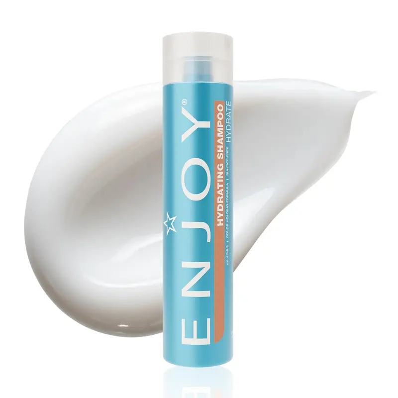 Enjoy Shampoing Hydratant – Lavage Léger, Cheveux Doux et Brillants – Sans Sulfates, Protection de la Couleur – 10,1 oz