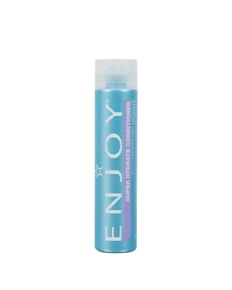 ENJOY Soin Capillaire Super Hydrate – Après-Shampoing Hydratant pour Cheveux Bouclés et Abîmés, Sans Sulfates