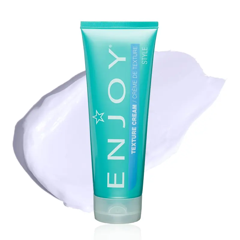 Enjoy Texture Cream — Crème coiffante légère pour volume, séparation et maintien moyen à ferme (8 oz)