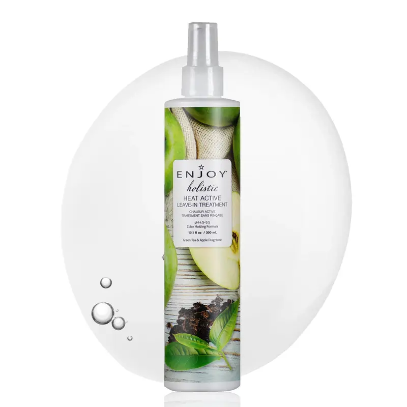 Enjoy Traitement Sans Rinçage Actif à Chaud – Protection Thermique et Brillance pour Tous Types de Cheveux | 300 ml
