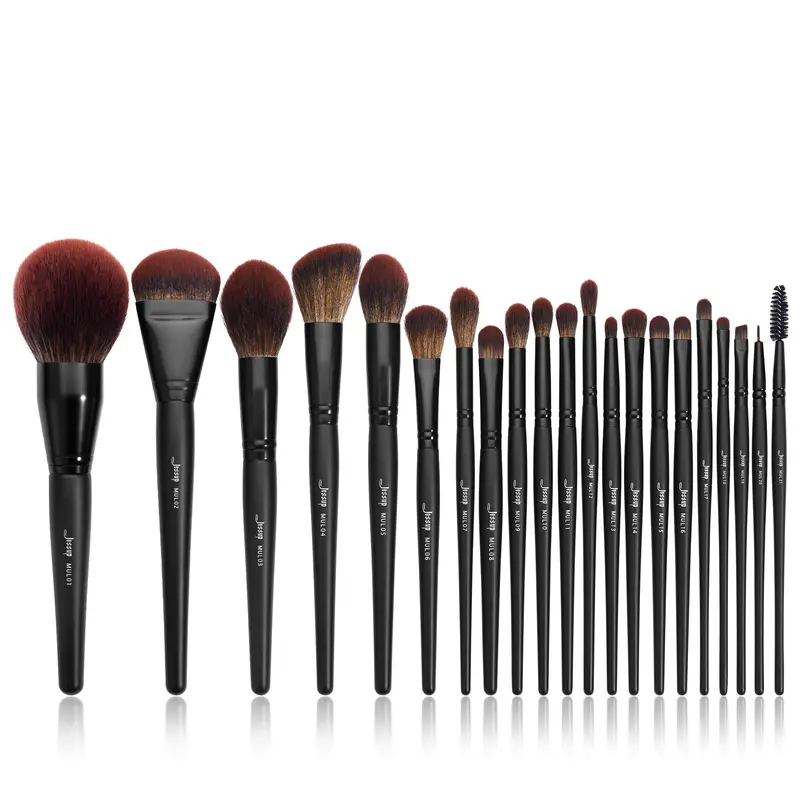 Ensemble de Pinceaux Jessup Premium Synthétique – 21 pièces T271