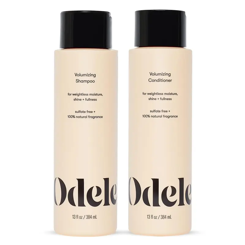 Ensemble Shampooing et Après-Shampooing Volumisant Sans SLS/SLES — Odele, 2x13 oz