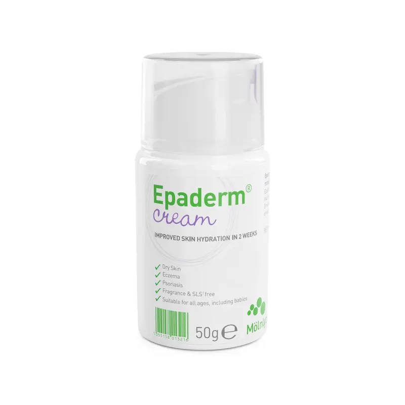 Epaderm Crème 50 g — Soin hydratant et nettoyant polyvalent pour toute la famille