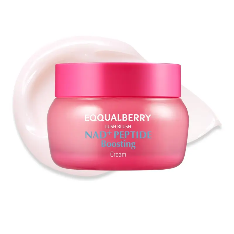 EQQUALBERRY Crème NAD+ à Peptides – Soin Visage Hydratant Anti-Âge (50 ml)