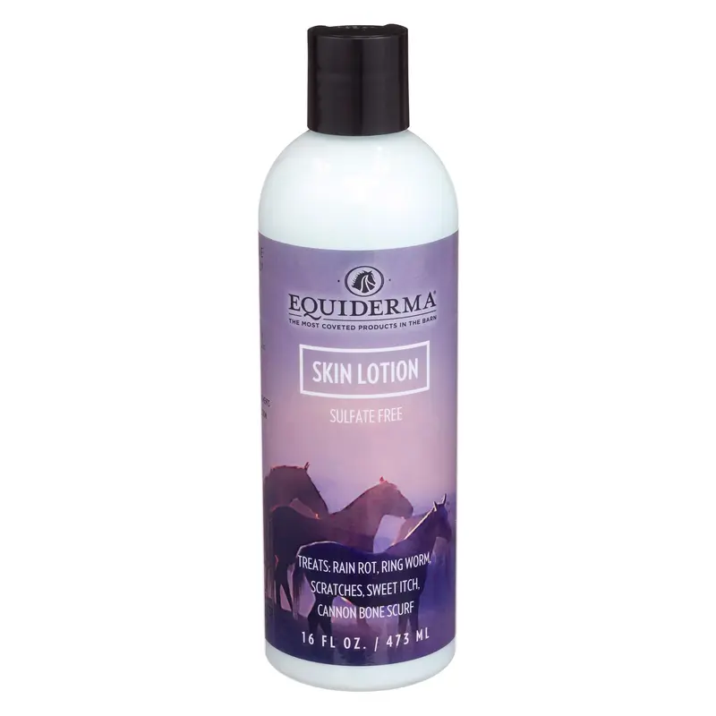 EQUIDERMA Lotion Peau Cheval – 16 oz | Soin Tout-en-Un pour Peau et Pelage