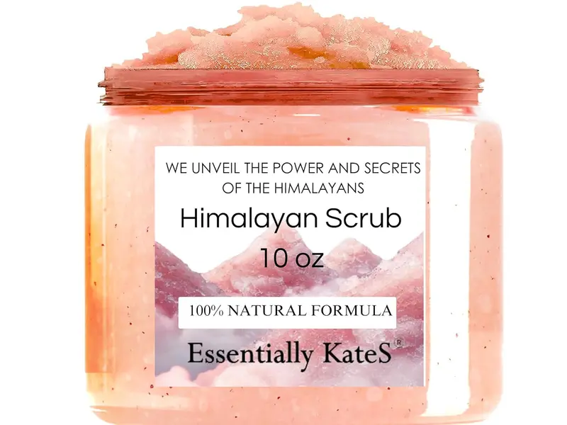 Essentially KateS – Gommage au sel de l’Himalaya et huile d’amande, 10 oz