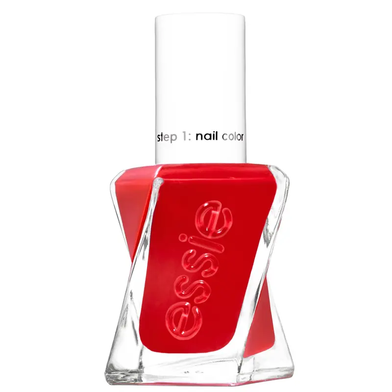 essie Gel Couture Vernis Rouge Scarlette – longue tenue, vegan, 0,46 fl oz