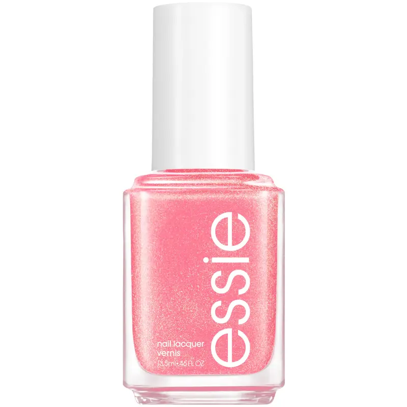 essie vernis de qualité salon végan rose scintillant printemps – 0,46 fl oz