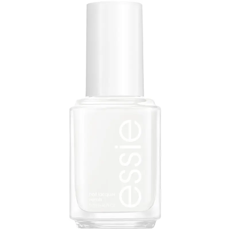 essie Vernis Glossy Shine Blanc – Finition Brillante, 0,46 oz (Conditionnement variable) Blanc neigeux