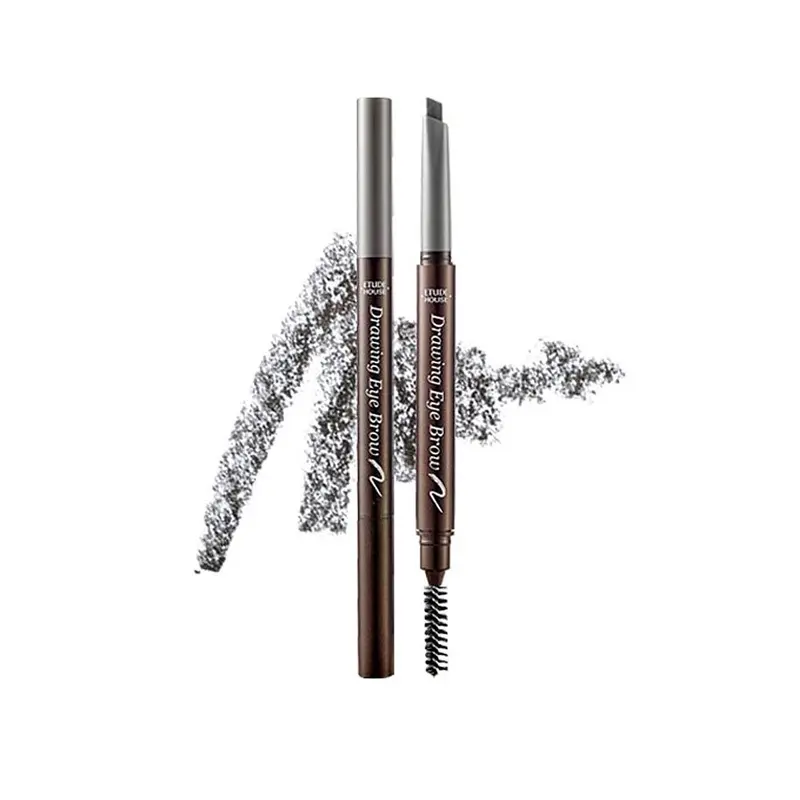ETUDE Sourcils Dessin Gris #5 – Crayon Sourcils Longue Tenue, Texture Douce