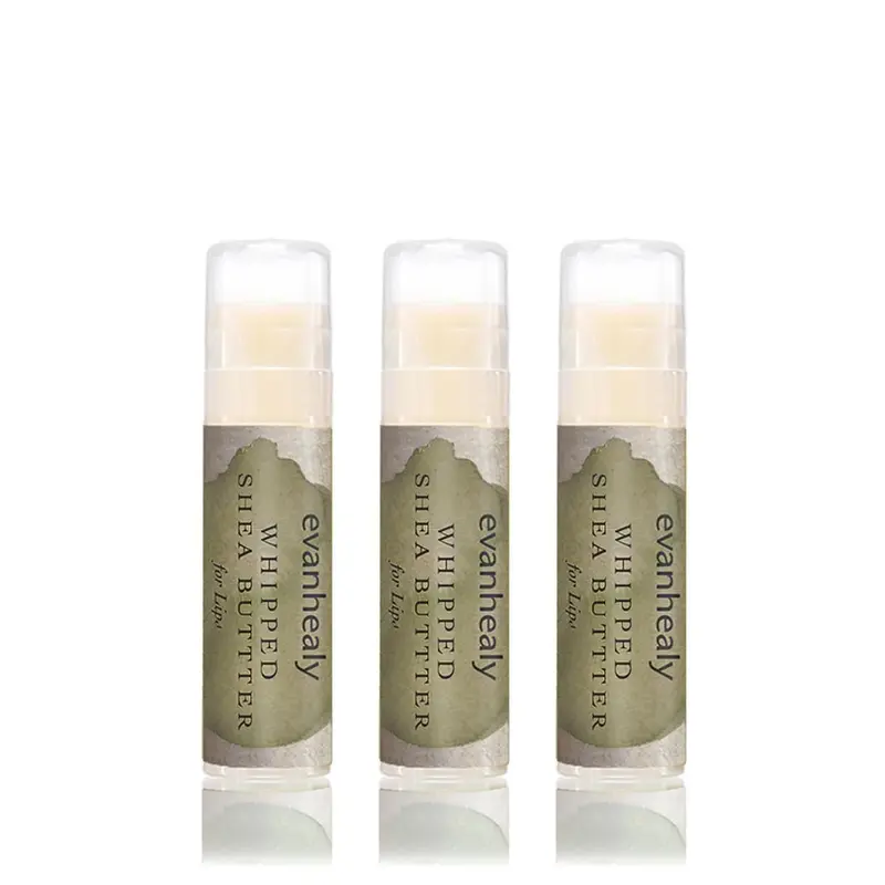 evanhealy Baume Lèvres Beurre de Karité Fouetté – Lot de 3