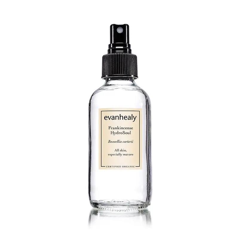 evanhealy Frankincense HydroSoul — hydrolat biologique distillé à la vapeur pour le visage, tonique sans alcool Boswellia
