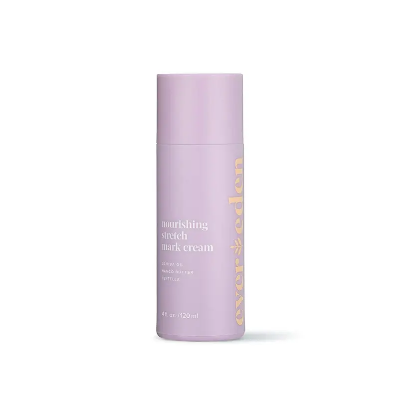 Evereden Crème Nourrissante Anti-Vergetures (120 ml) – Végan et Sans Toxines, Grossesse et Postpartum